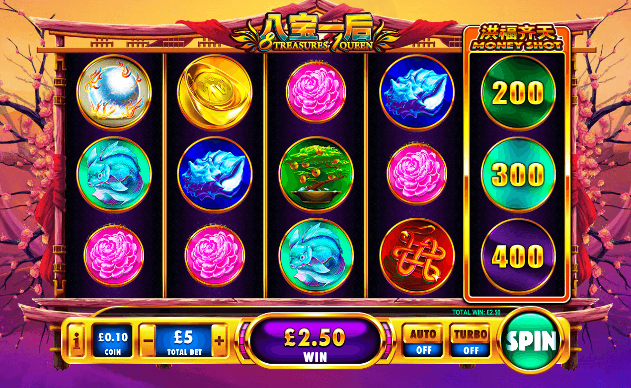 5 Treasures Slot Machine 5 BONUS TRIGGER W/$8.80 Max Bet - SEASON 5 - EPISODE #14