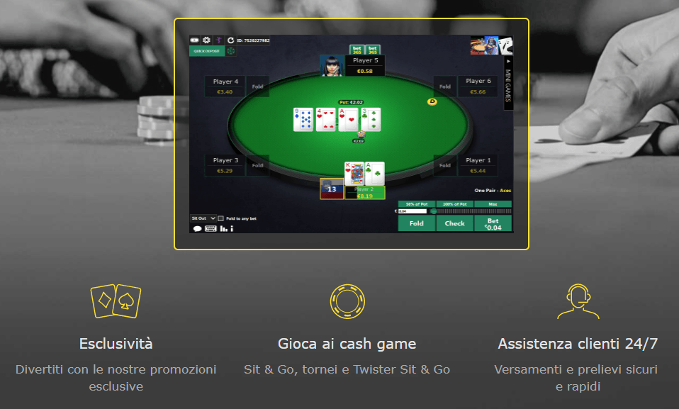 Bet365 Casino Poker