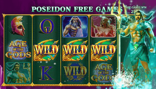 Slot Machine Age of the Gods: Poseidon Free Games