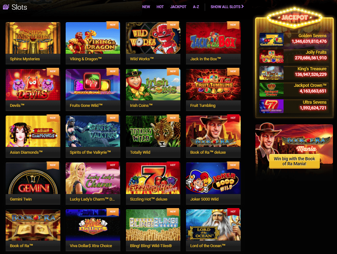 StarGames Casino Giochi Slot