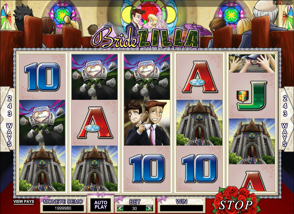 Bridezilla Slot Machine