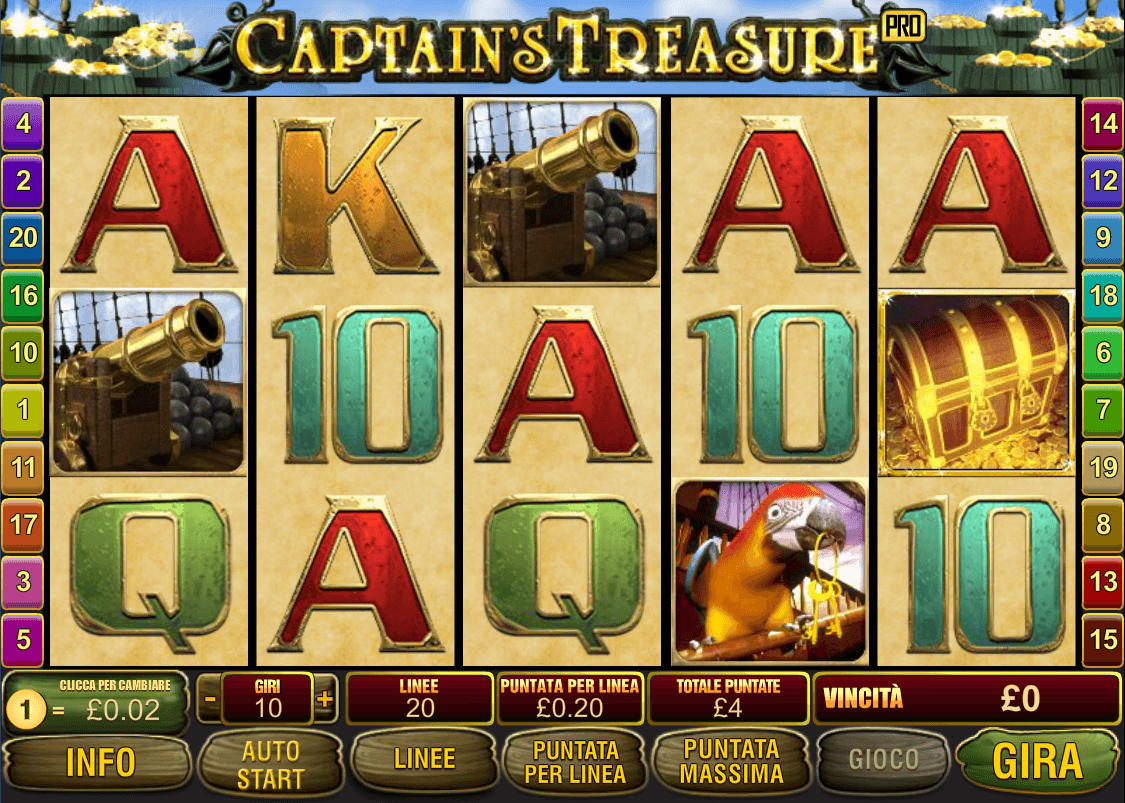 Captain’s Treasure Pro