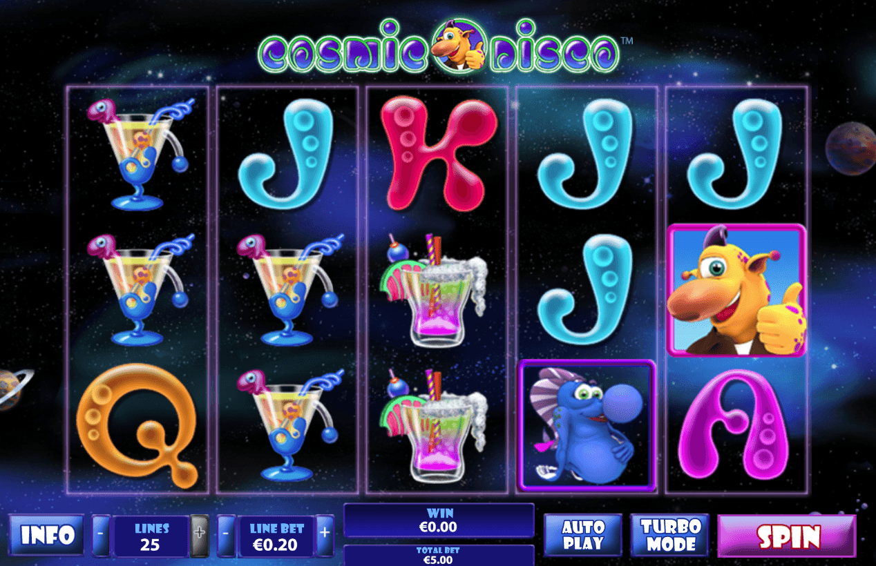 Cosmic Disco Slot Machine