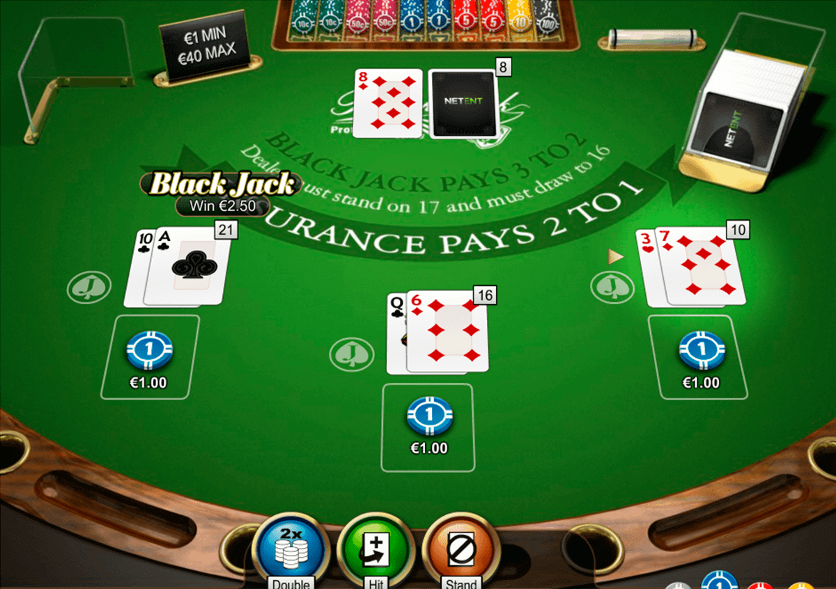 Double Xposure Blackjack Professional Series