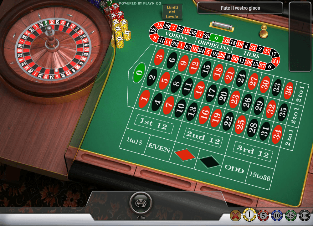 Roulette Slot Machine Online