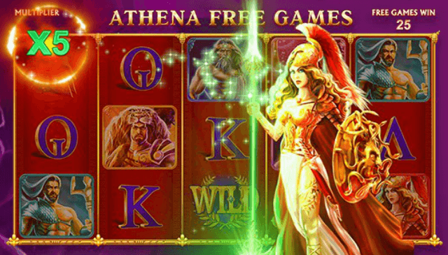 Slot Machine Age of the Gods: Athena Free Games