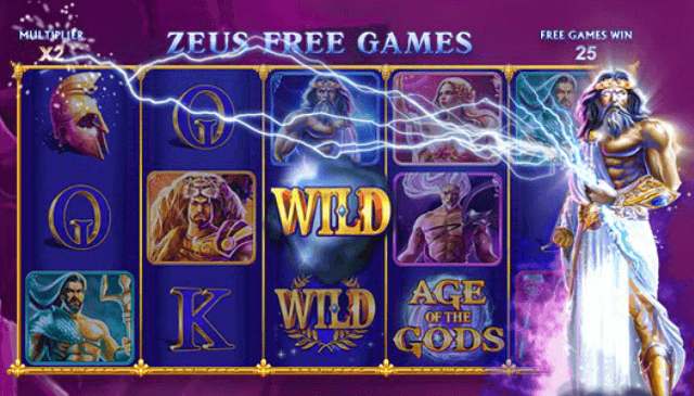 Slot Machine Age of the Gods: Zeus Free Games