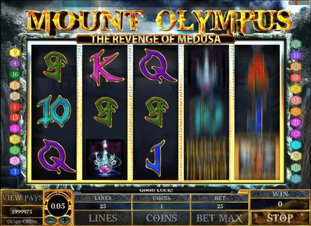 Mount Olympus – The Revenge of Medusa
